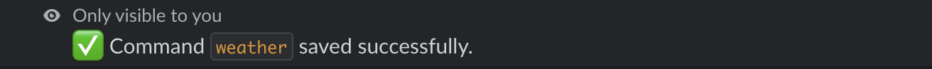 Save magic command result
