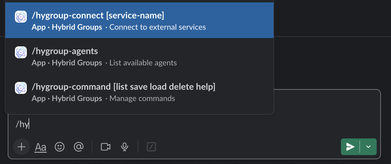 Connect command